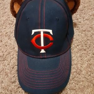 MINNESOTA TWINS HAT WITH TC BEAR EARS